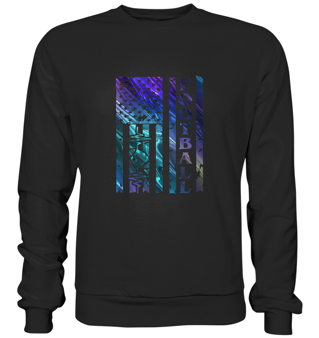 USA Football Flag  - Premium Sweatshirt