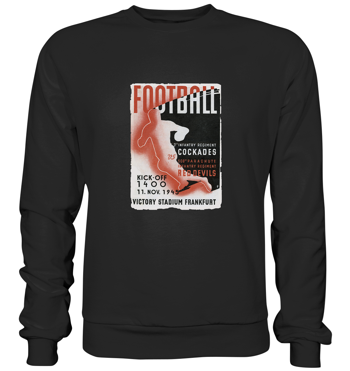 Red Devils Frankfurt 1945 - Premium Sweatshirt