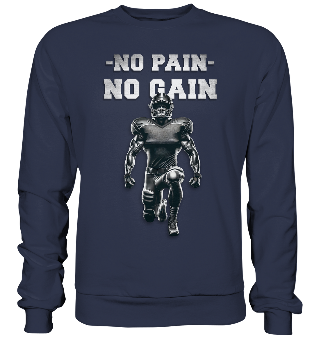 No Pain No Gain Metal  - Premium Sweatshirt