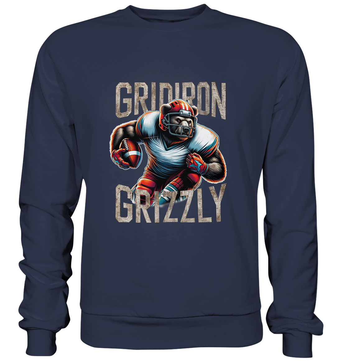 Gridiron Grizzly - Premium Sweatshirt