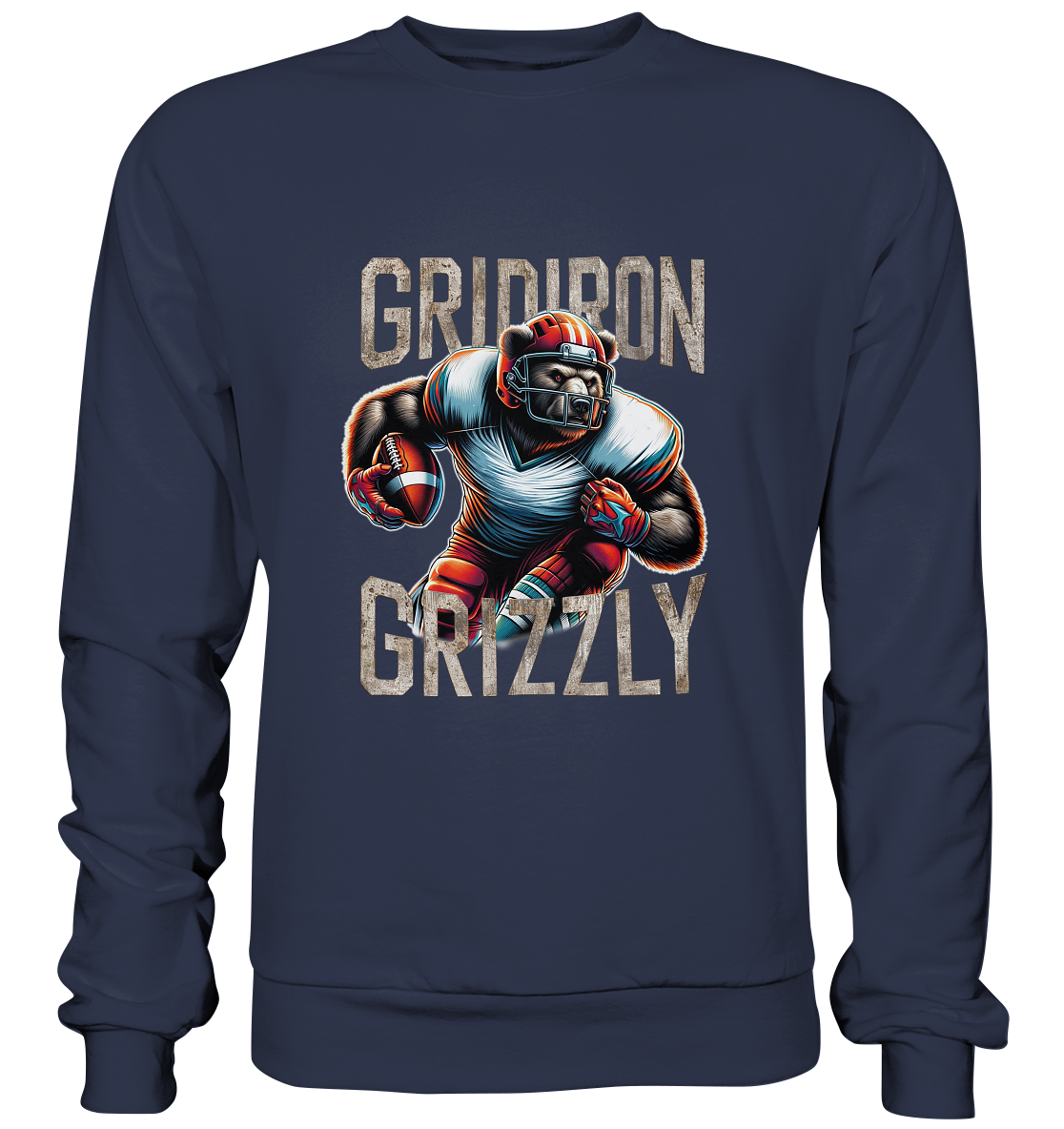 Gridiron Grizzly - Premium Sweatshirt