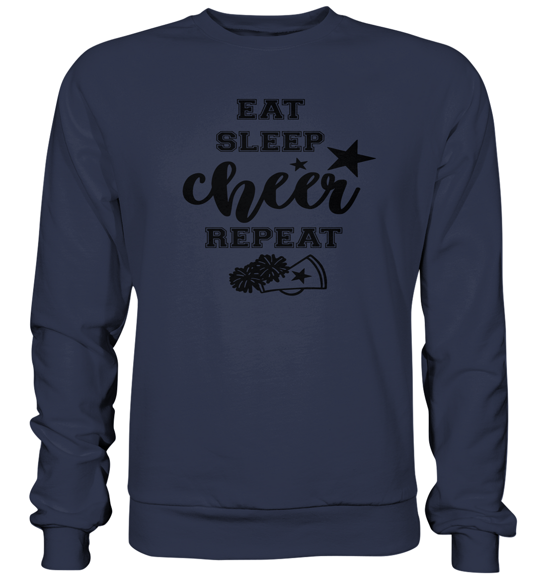 Eat Sleep Cheer Repeat - Premium Sweatshirt
