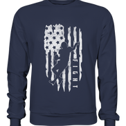 USA Flag Fight - Premium Sweatshirt