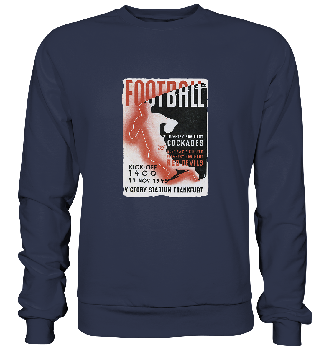 Red Devils Frankfurt 1945 - Premium Sweatshirt