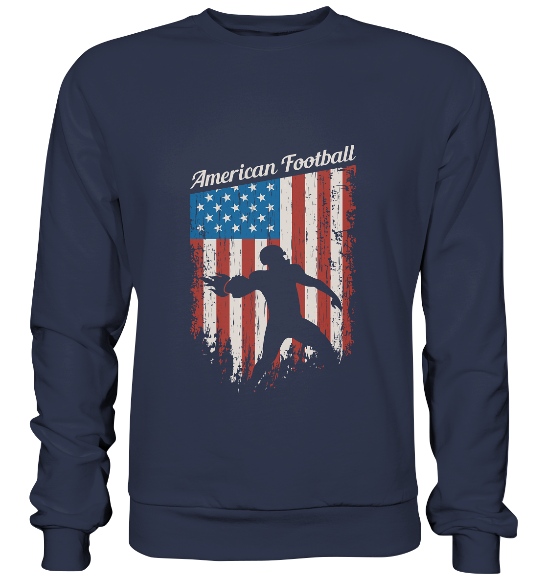 American Football Banner - Premium Sweatshirt