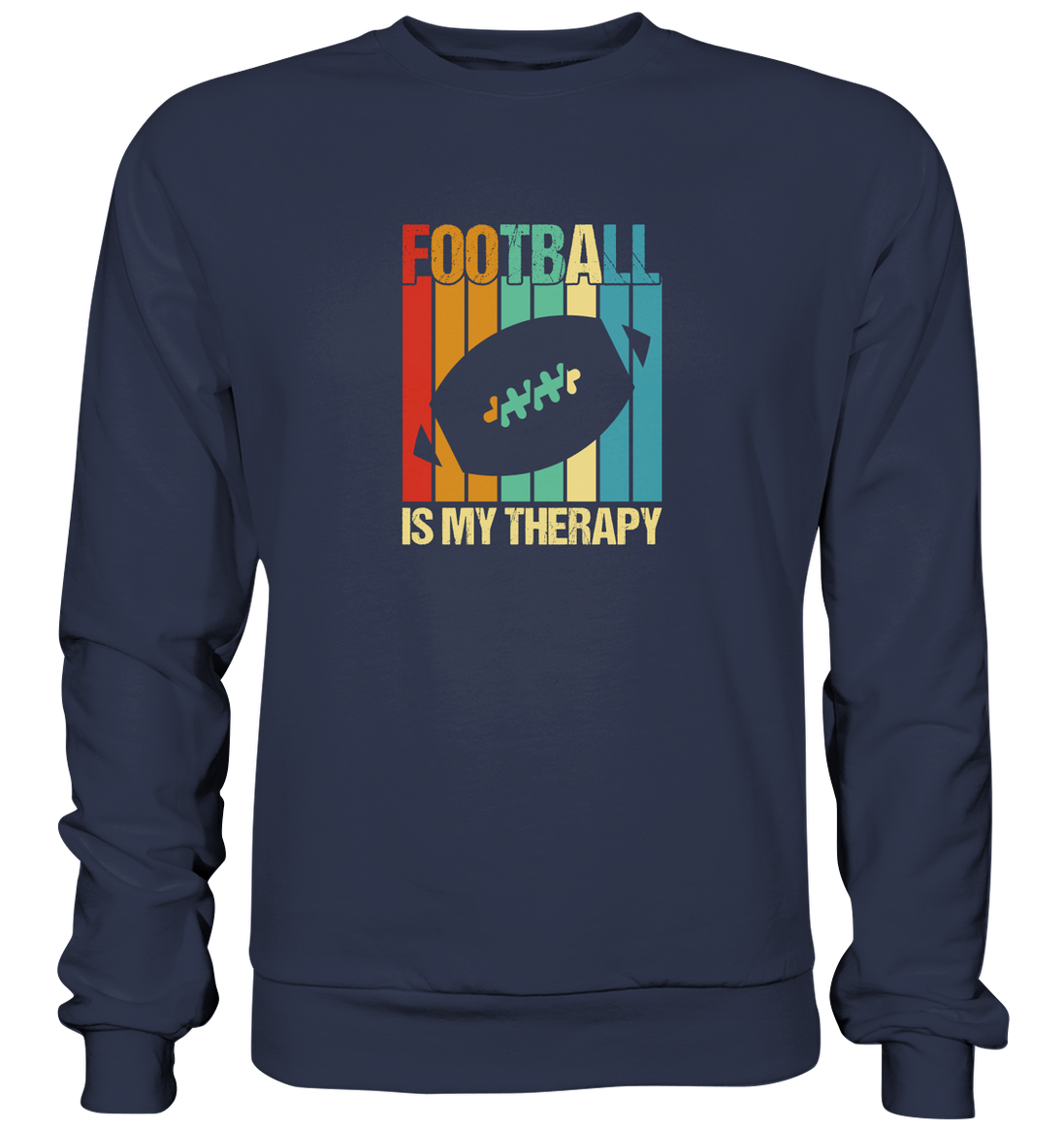Football is my Therapy - Premium Sweatshirt