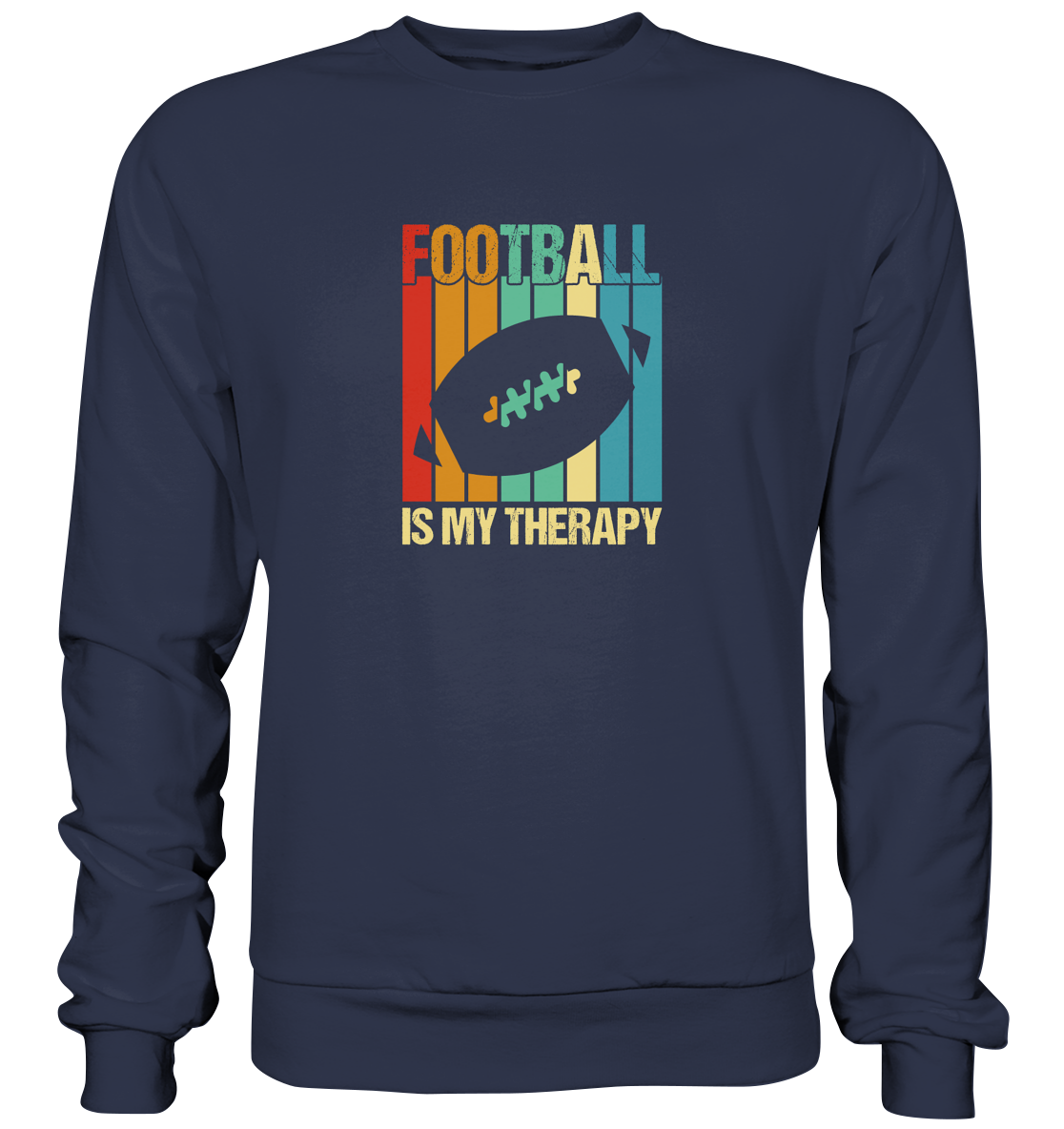 Football is my Therapy - Premium Sweatshirt