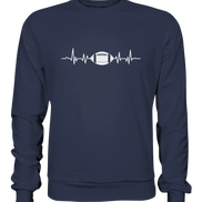 Football Heartbeat - Premium Sweatshirt