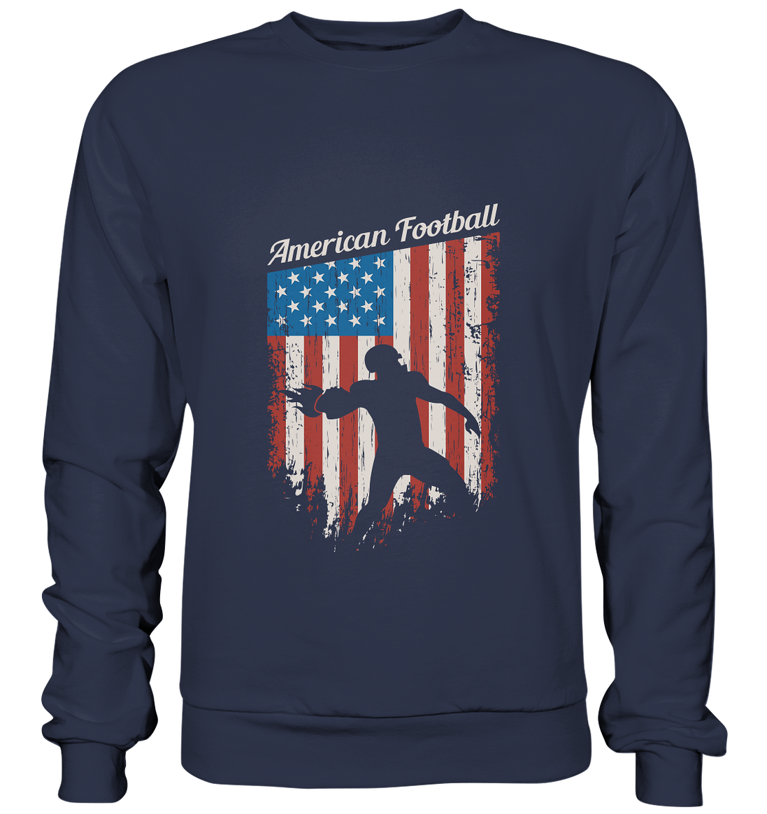 American Football Banner - Premium Sweatshirt