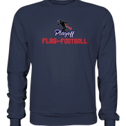 Playoff Flag Football  Men red - Premium Sweatshirt