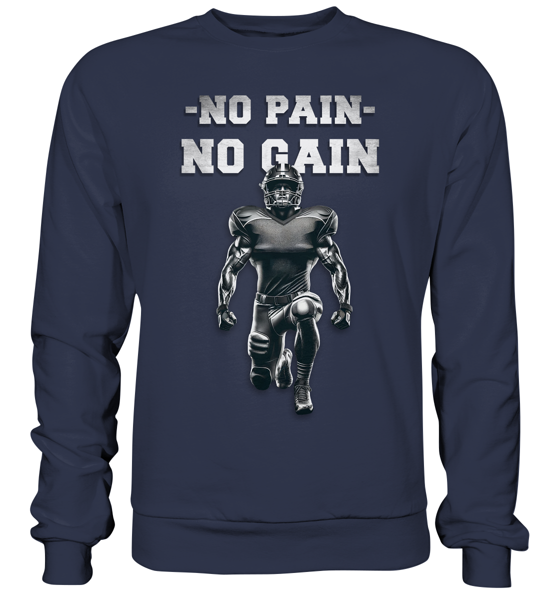 No Pain No Gain Metal  - Premium Sweatshirt