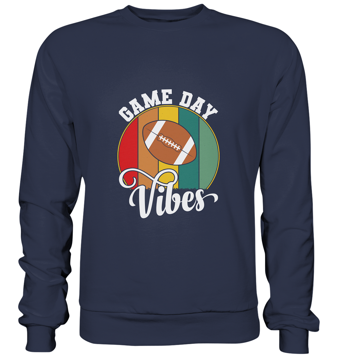 Game Day Vibes White - Premium Sweatshirt