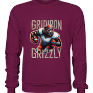 Gridiron Grizzly - Premium Sweatshirt