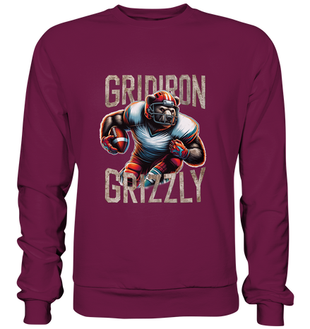 Gridiron Grizzly - Premium Sweatshirt