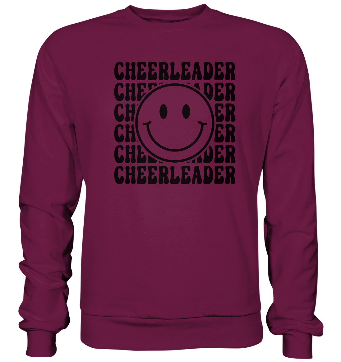 Cheerleader Smiley - Premium Sweatshirt