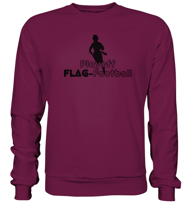 Playoff Flag Football  Women black  - Premium Sweatshirt