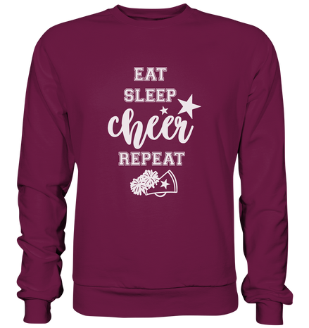 Eat Sleep Cheer - Premium Sweatshirt