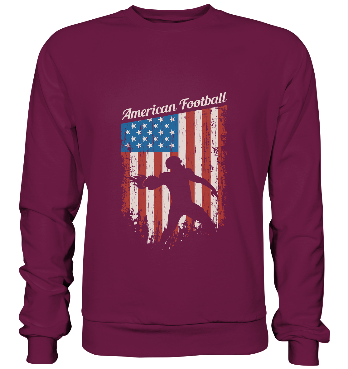 American Football Banner - Premium Sweatshirt