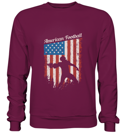 American Football Banner - Premium Sweatshirt
