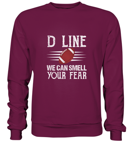D-Line Fear - Premium Sweatshirt