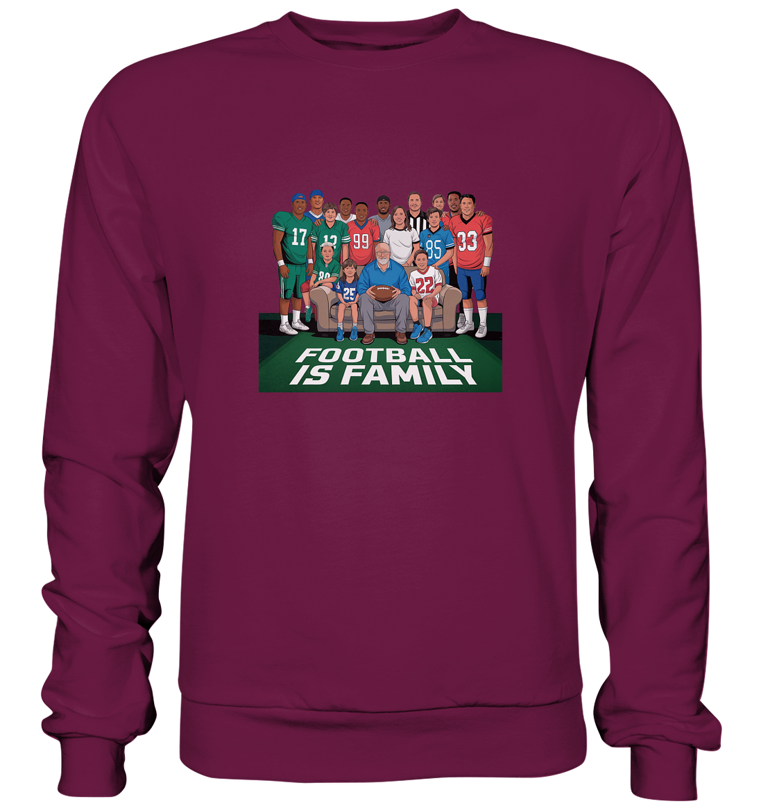 Football is Family - Premium Sweatshirt