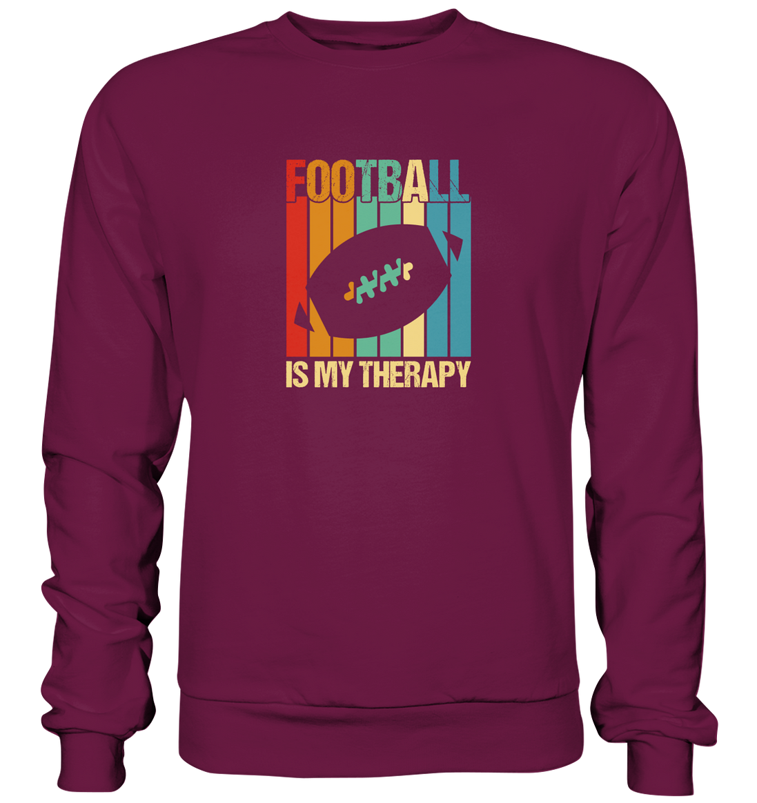 Football is my Therapy - Premium Sweatshirt
