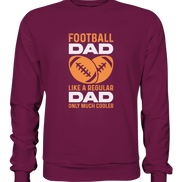 Football Dad Much Cooler - Premium Sweatshirt