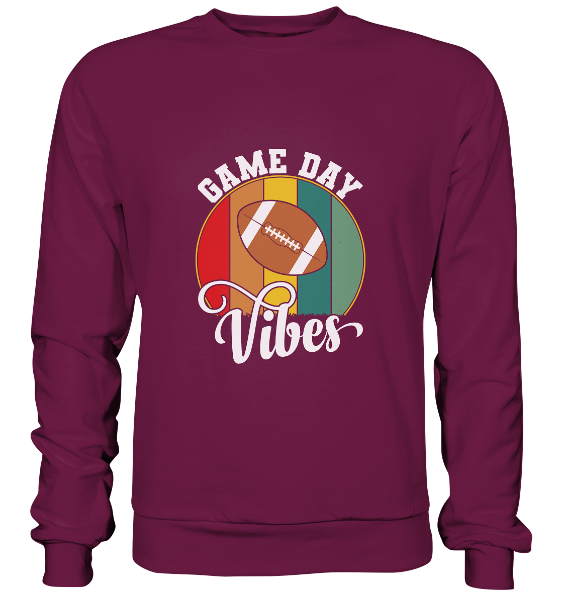Game Day Vibes White - Premium Sweatshirt