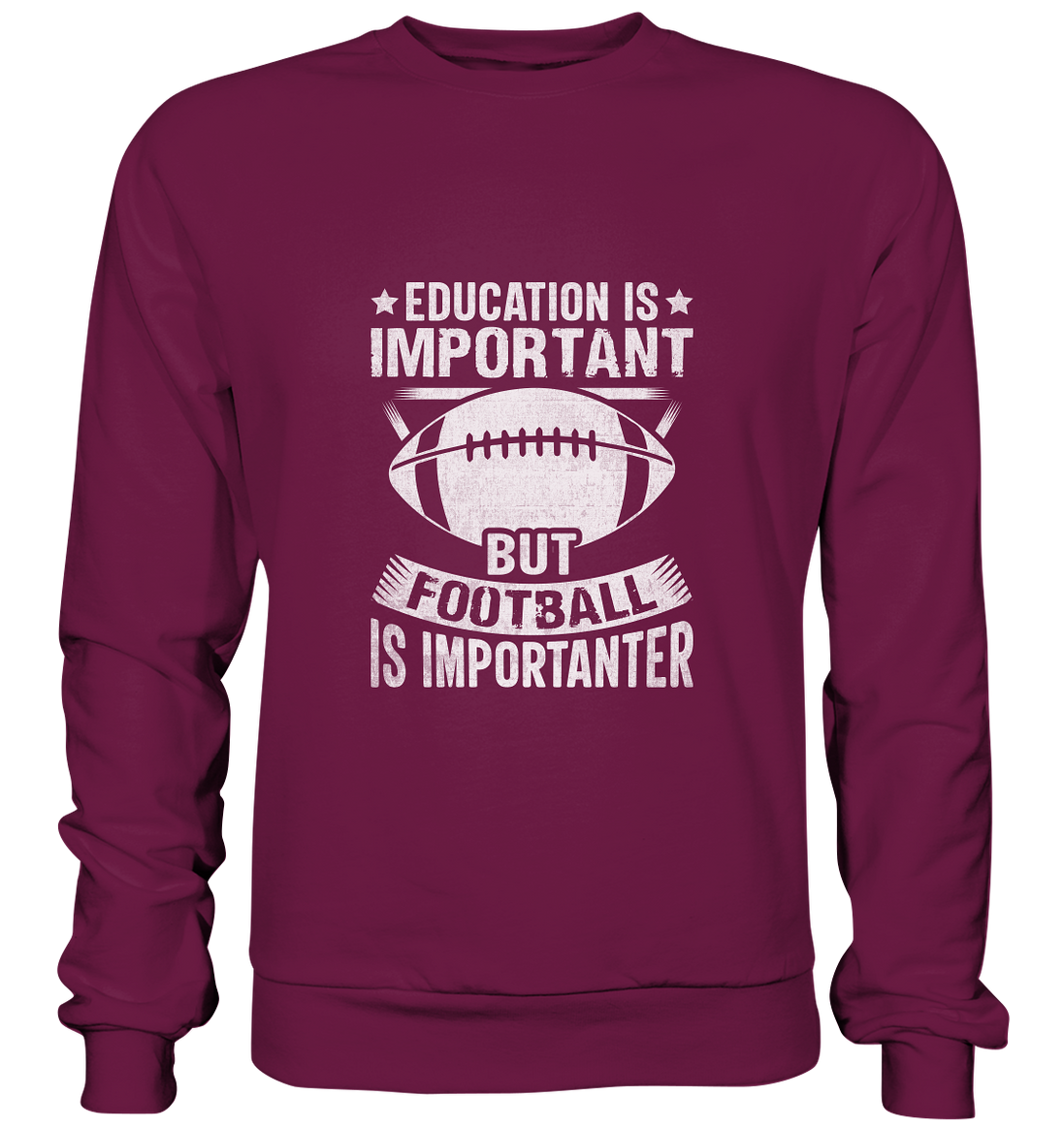 Football is more important - Premium Sweatshirt