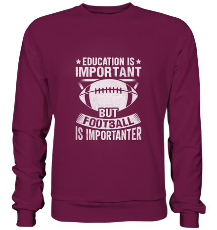 Football is importanter - Premium Sweatshirt