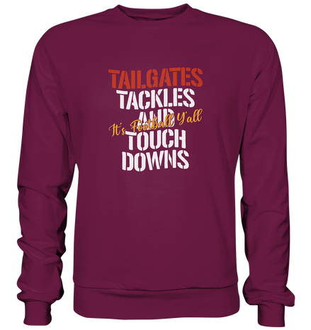 Tailgate Tackles - Premium Sweatshirt