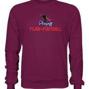 Playoff Flag Football  Men red - Premium Sweatshirt