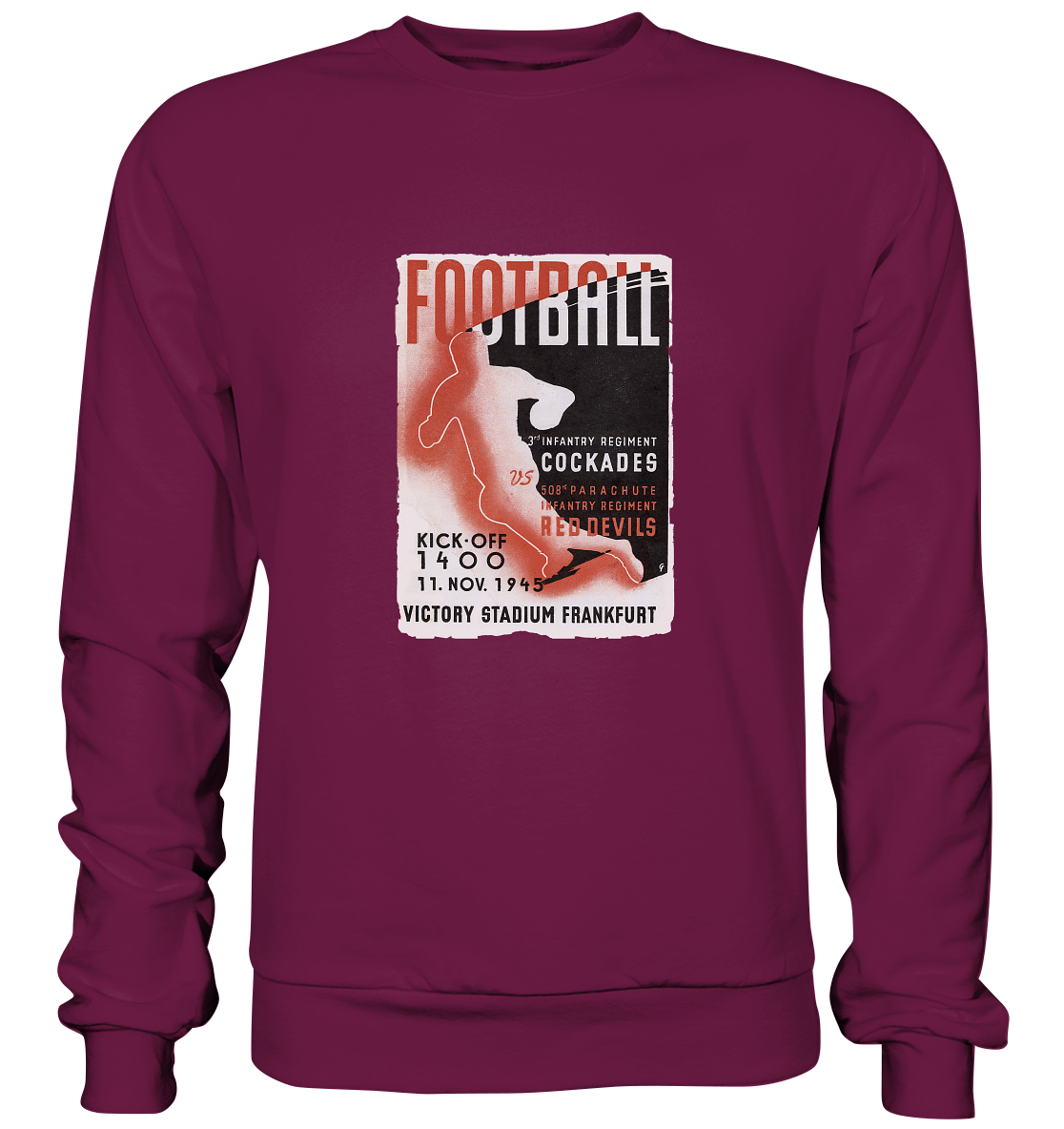 Red Devils Frankfurt 1945 - Premium Sweatshirt
