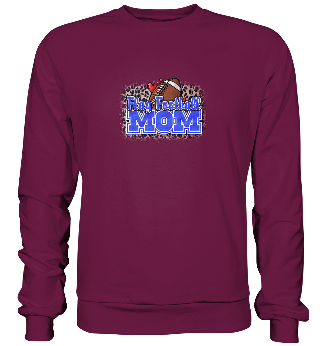 Flag Football Mom - Premium Sweatshirt