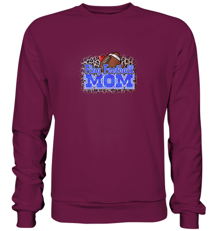 Flag Football Mom - Premium Sweatshirt