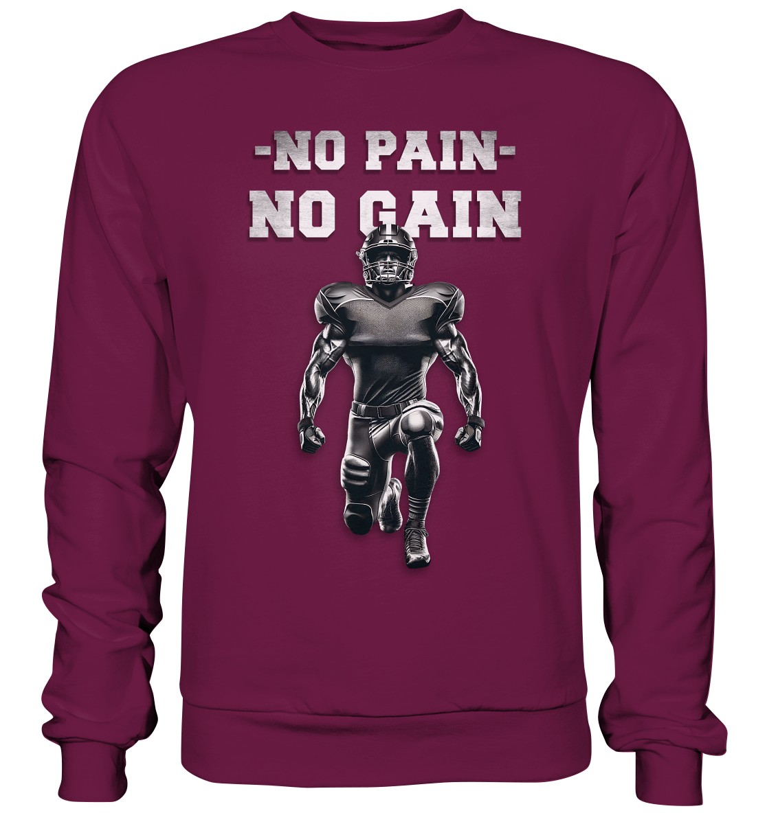 No Pain No Gain Metal  - Premium Sweatshirt