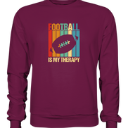 Football is my Therapy - Premium Sweatshirt
