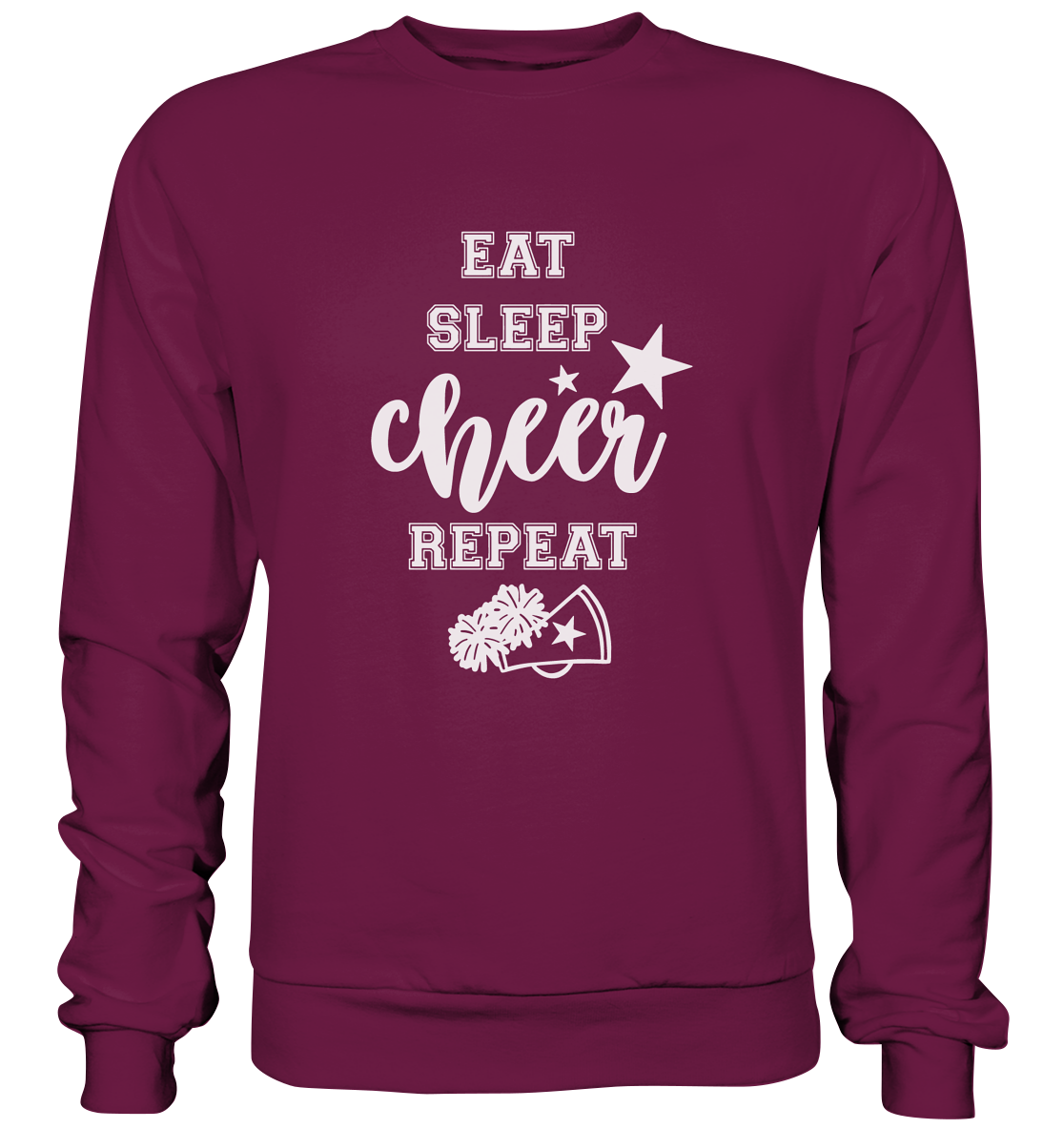 Eat Sleep Cheer - Premium Sweatshirt