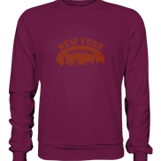 New York Football Silhouette - Premium Sweatshirt