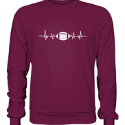 Football Heartbeat - Premium Sweatshirt