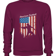 American Football Banner - Premium Sweatshirt
