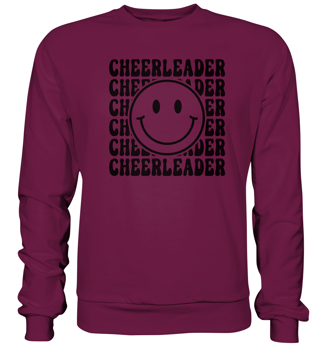 Cheerleader Smiley - Premium Sweatshirt