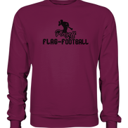 Playoff Flag Football Men Black - Premium Sweatshirt