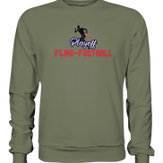 Playoff Flag Football  Men red - Premium Sweatshirt