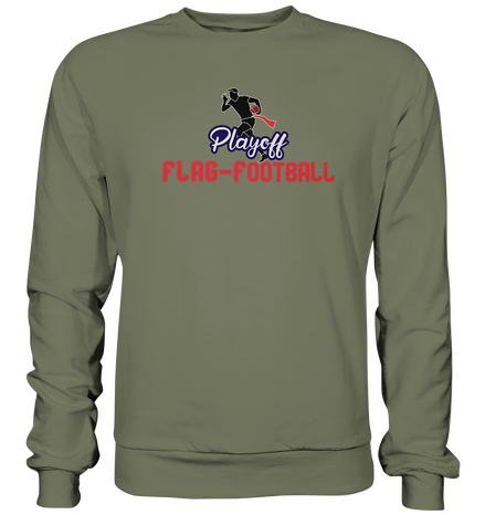 Playoff Flag Football  Men red - Premium Sweatshirt