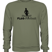 Playoff Flag Football  Women black  - Premium Sweatshirt