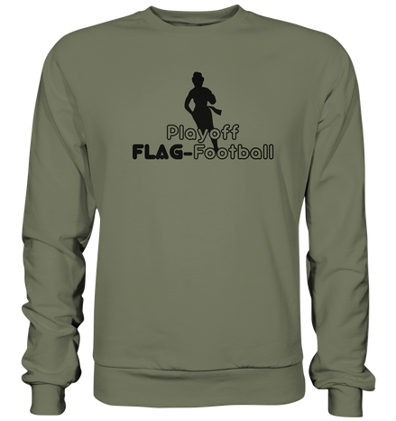 Playoff Flag Football  Women black  - Premium Sweatshirt