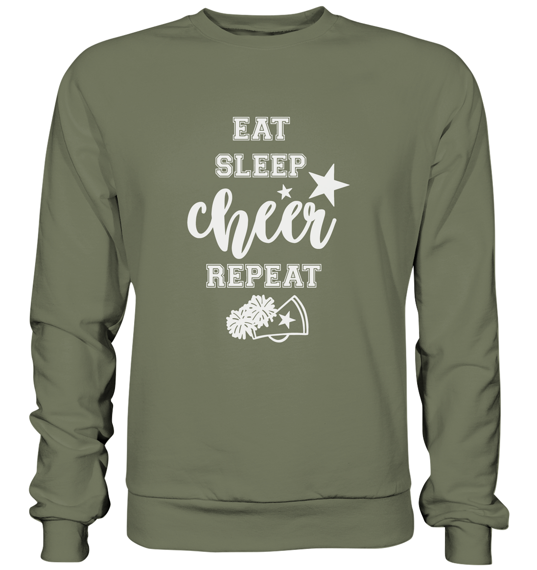 Eat Sleep Cheer - Premium Sweatshirt