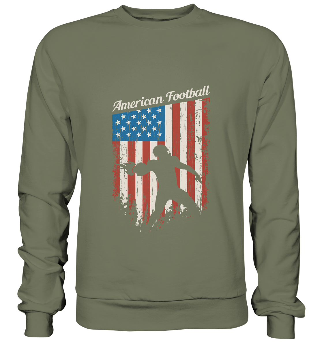 American Football Banner - Premium Sweatshirt