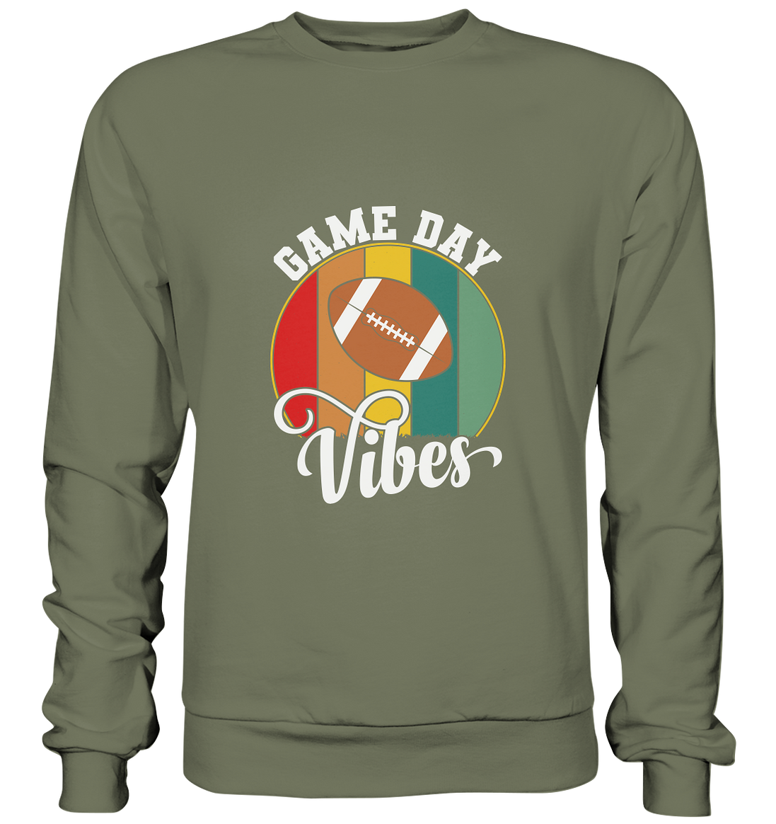 Game Day Vibes White - Premium Sweatshirt